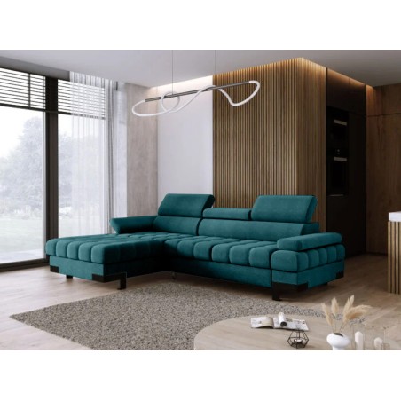 Narożnik SELVA S z funkcją spania i pojemnikiem AUSTIN 14 WERSAL