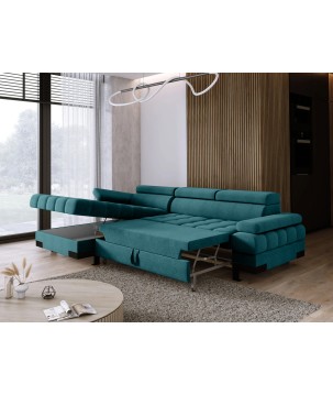 Narożnik SELVA S z funkcją spania i pojemnikiem AUSTIN 14 WERSAL