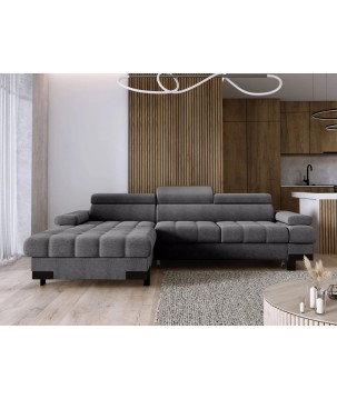 Narożnik SELVA S z funkcją spania i pojemnikiem AUSTIN 19 WERSAL