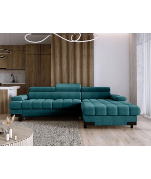 Narożnik SELVA S z funkcją spania i pojemnikiem AUSTIN 14 WERSAL