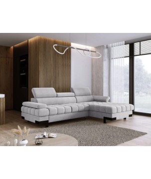 Narożnik SELVA S z funkcją spania i pojemnikiem AUSTIN 18 WERSAL