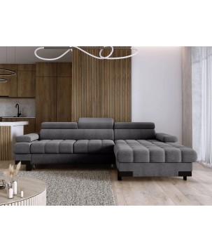 Narożnik SELVA S z funkcją spania i pojemnikiem AUSTIN 19 WERSAL