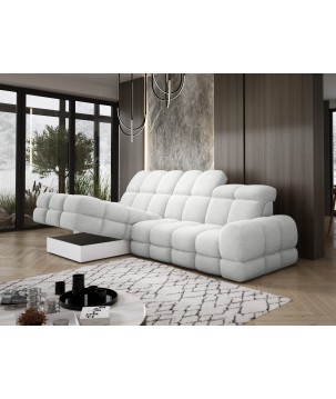 Narożnik TOLLO MINI S Lewostronny Elektryczna regulacja Bubble 01 WERSAL