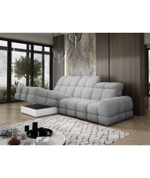 Narożnik TOLLO MINI S Lewostronny Elektryczna regulacja Bubble 06 WERSAL