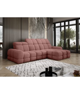 Narożnik TOLLO MINI S Prawostronny Elektryczna regulacja Bubble 09 WERSAL