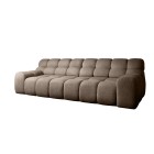 Sofa Kanapa CAMPILE 4 osobowa z elektryczną regulacją siedziska wolnostojąca w tkaninie EDEN 05 WERSAL