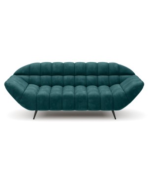 Sofa GAPPA 2 osobowa wolnostojąca w tkaninie MONOLITH 37 WERSAL