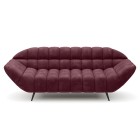 Sofa GAPPA 2 osobowa wolnostojąca w tkaninie MONOLITH 69 WERSAL