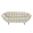 Sofa GAPPA 3 osobowa wolnostojąca w tkaninie MONOLITH 02 WERSAL