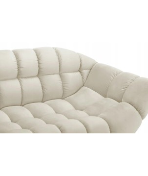 Sofa GAPPA 3 osobowa wolnostojąca w tkaninie MONOLITH 02 WERSAL