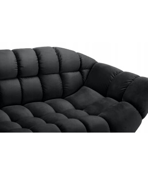 Sofa GAPPA 3 osobowa wolnostojąca w tkaninie MONOLITH 97 WERSAL