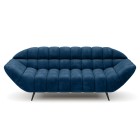 Sofa GAPPA 2 osobowa wolnostojąca w tkaninie MONOLITH 77 WERSAL