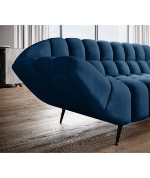 Sofa GAPPA 2 osobowa wolnostojąca w tkaninie MONOLITH 77 WERSAL