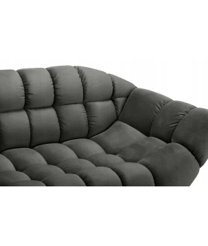 Sofa GAPPA 2 osobowa wolnostojąca w tkaninie MONOLITH 92 WERSAL