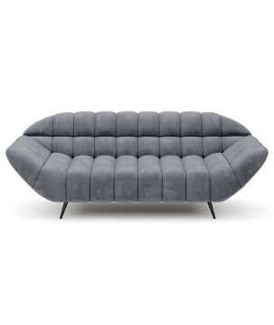 Sofa GAPPA 3 osobowa wolnostojąca w tkaninie MONOLITH 85 WERSAL