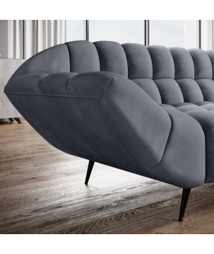 Sofa GAPPA 3 osobowa wolnostojąca w tkaninie MONOLITH 85 WERSAL