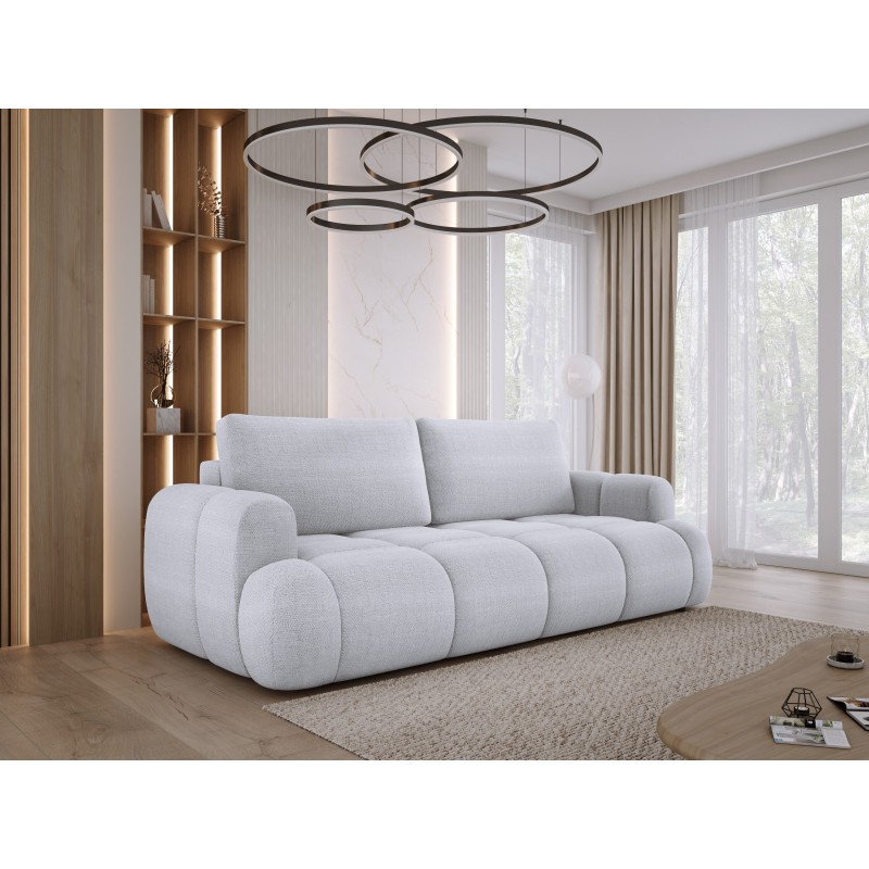 Sofa Kanapa BOMO 3 osobowa z funkcją spania i pojemnikiem w tkaninie EDEN 17 WERSAL