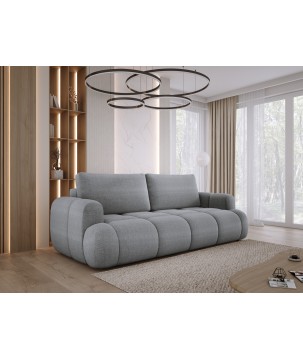 Sofa Kanapa BOMO 3 osobowa z funkcją spania i pojemnikiem w tkaninie EDEN 18 WERSAL