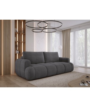 Sofa Kanapa BOMO 3 osobowa z funkcją spania i pojemnikiem w tkaninie EDEN 20 WERSAL