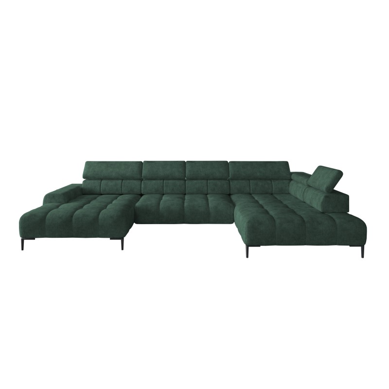 Narożnik PLAZA XL Prawostronny Elektryczna regulacja Tkanina MONOLITH 37 WERSAL