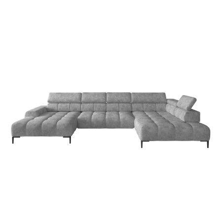 Narożnik PLAZA XL Prawostronny Elektryczna regulacja Tkanina MONOLITH 84 WERSAL