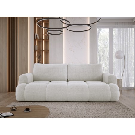 Sofa Kanapa BOMO 3 osobowa z funkcją spania i pojemnikiem w tkaninie EDEN 01 WERSAL
