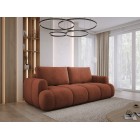 Sofa Kanapa BOMO 3 osobowa z funkcją spania i pojemnikiem w tkaninie SALVADOR 07 WERSAL