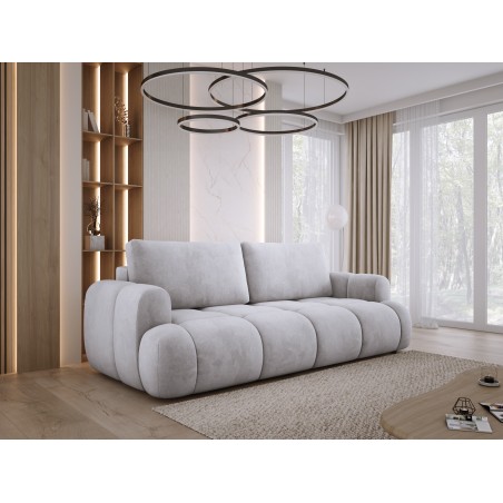 Sofa Kanapa BOMO 3 osobowa z funkcją spania i pojemnikiem w tkaninie SALVADOR 13 WERSAL