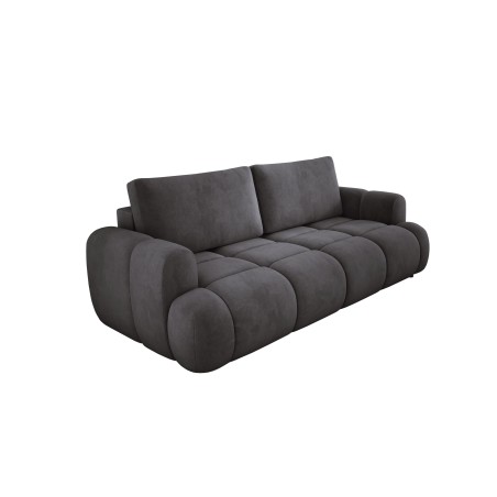 Sofa Kanapa BOMO 3 osobowa z funkcją spania i pojemnikiem w tkaninie SALVADOR 15 WERSAL