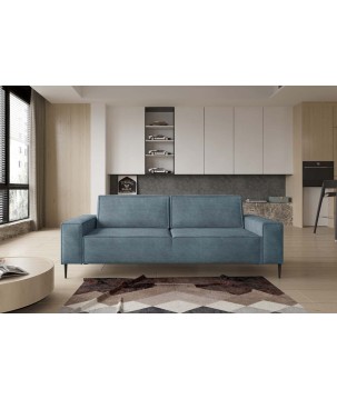 Sofa Kanapa MATANO 3 osobowa z funkcją spania i pojemnikiem w tkaninie POSO WERSAL