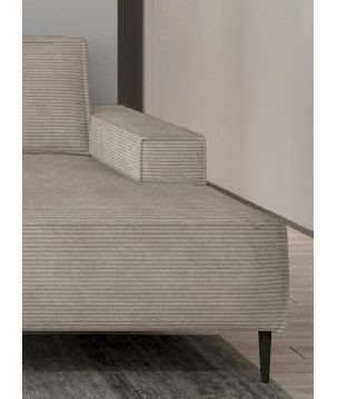 Narożnik MATANO układ L Lewostronny z funkcją spania i pojemnikiem w tkaninie POSO WERSAL