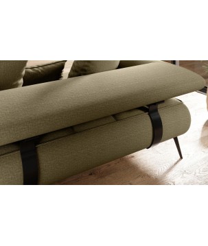 Narożnik SELEDO S układ L Lewostronny z funkcją elektrycznej regulacji głebokości siedziska WERSAL