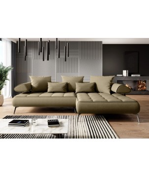 Narożnik SELEDO S układ L Prawostronny z funkcją elektrycznej regulacji głebokości siedziska WERSAL