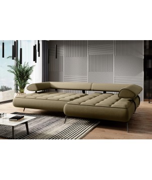 Narożnik SELEDO S układ L Prawostronny z funkcją elektrycznej regulacji głebokości siedziska WERSAL