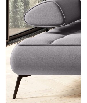 Narożnik SELEDO XL układ U Prawostronny z funkcją elektrycznej regulacji głebokości siedziska WERSAL