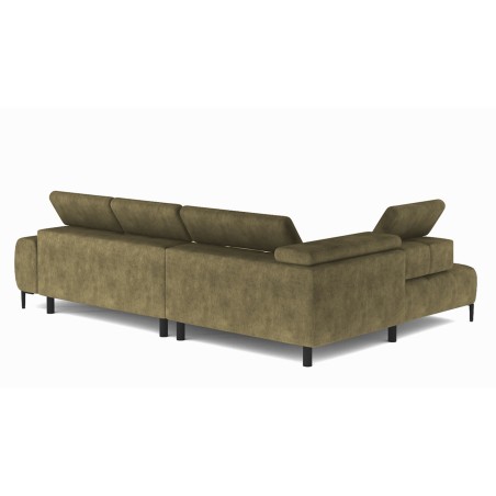 Narożnik PLAZA XL Prawostronny Elektryczna regulacja Tkanina MONOLITH 38 WERSAL