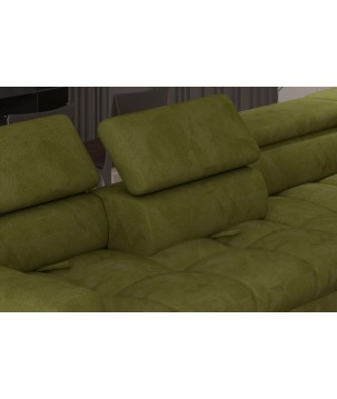 Narożnik VOSS L układ L Prawostronny z funkcją spania i pojemnikiem WERSAL