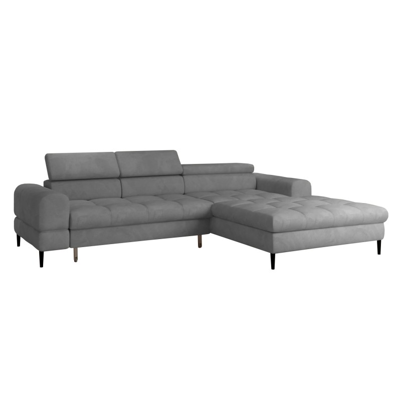 Narożnik VOSS S układ L Prawostronny z funkcją spania i pojemnikiem WERSAL