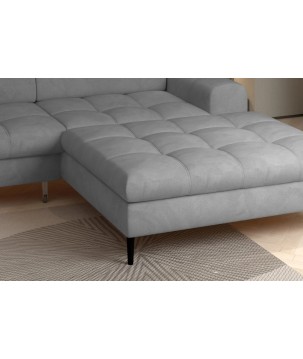 Narożnik VOSS S układ L Prawostronny z funkcją spania i pojemnikiem WERSAL