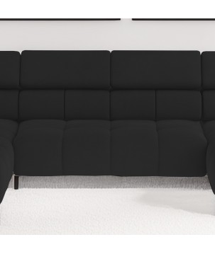 Narożnik PLAZA XL Prawostronny Elektryczna regulacja Tkanina SOLAR 99 WERSAL