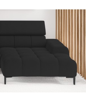 Narożnik PLAZA XL Prawostronny Elektryczna regulacja Tkanina SOLAR 99 WERSAL