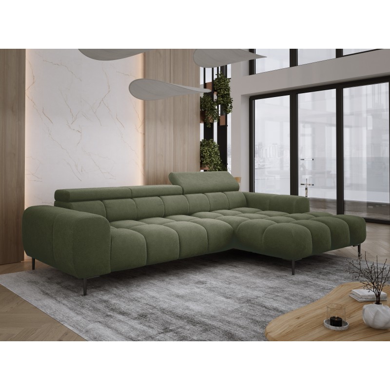 Narożnik PLAZA MINI Prawostronny w tkaninie Promocyjnej APHRODITE 12 WERSAL