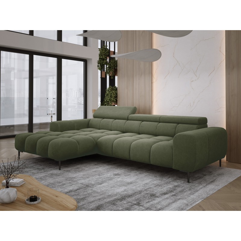 Narożnik PLAZA MINI Lewostronny w tkaninie Promocyjnej APHRODITE 12 WERSAL