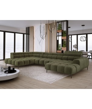 Narożnik PLAZA XL Lewostronny Tkanina EDEN 12 WERSAL