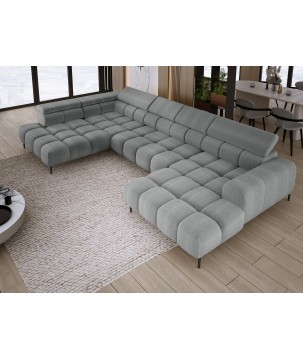 Narożnik PLAZA XL Lewostronny Tkanina EDEN 18 WERSAL