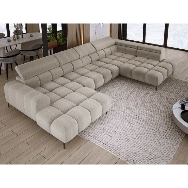 Narożnik PLAZA XL Prawostronny Tkanina EDEN 04 WERSAL