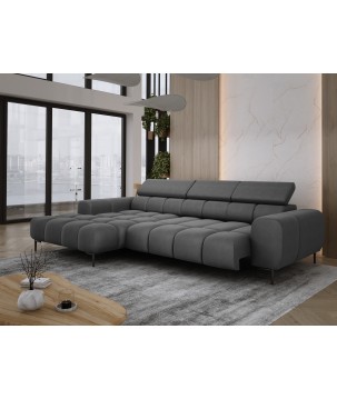 Narożnik PLAZA MINI Lewostronny w tkaninie Promocyjnej SOLAR 96 WERSAL