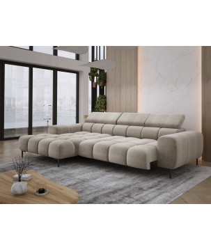 Narożnik PLAZA MINI Lewostronny w tkaninie EDEN 04 WERSAL