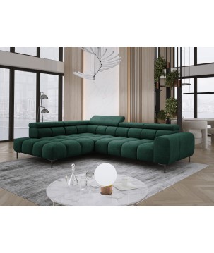 Narożnik PLAZA L Lewostronny w tkaninie CLOUD 39 WERSAL