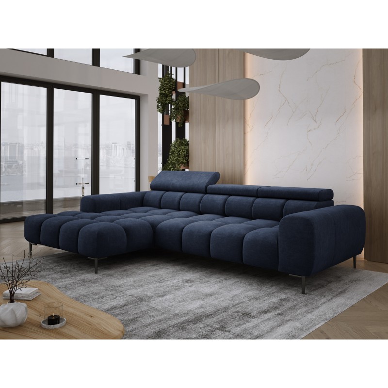 Narożnik PLAZA MINI Lewostronny w tkaninie CLOUD 79 WERSAL